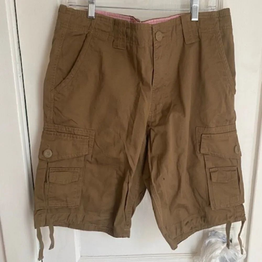 Matchstick Dark Khaki Cargo shorts, size 36